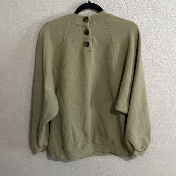 Madewell Green Pullover Size Large - Picture 5 of 7